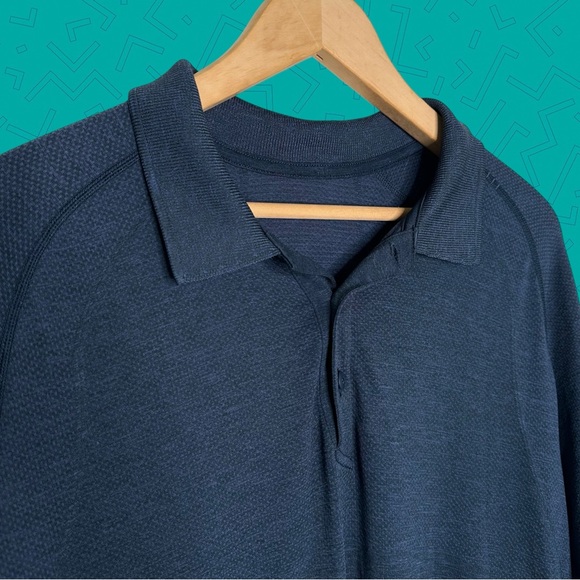 Lululemon Metal Vent Golf Polo Shirt - Picture 1 of 6